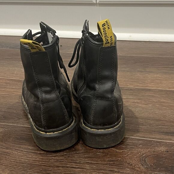 Dr. Martens Maple Zip Steel Toe Safety Shoe Slip Resistant Women's Size 7 Black - Picture 5 of 12